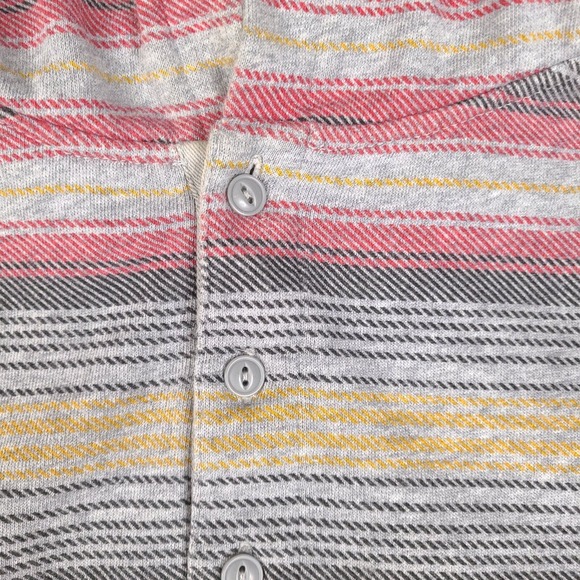 DC Shoes Hoodie Mens Medium Multicolor Sweatshirt Hooded Long Sleeve 1/4 Button - Picture 8 of 16